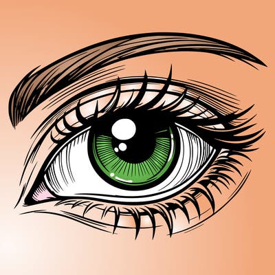 realistic eye