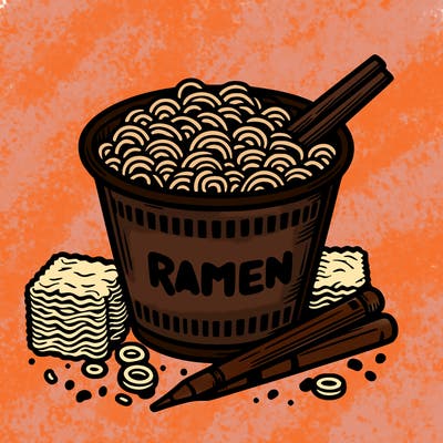 ramen noodles