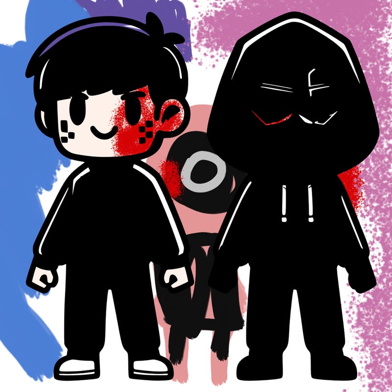 squid game player/guard