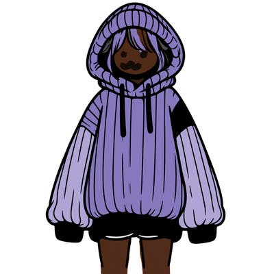 oversized jumper on girl