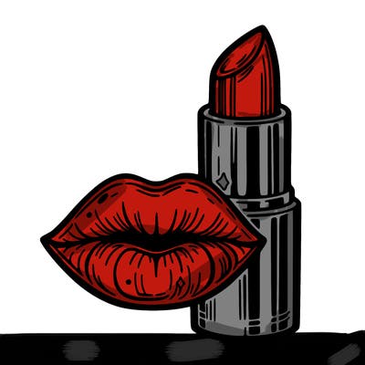 lips and lipstick
