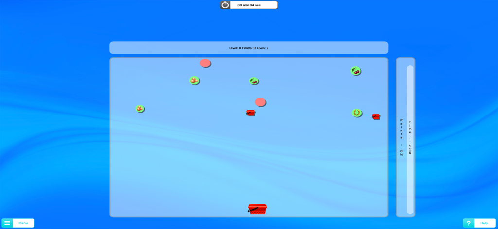 Brain Jogging XXL - Gameplay of a concentration exercise in Brain Jogging XXL showing icons and score tracking