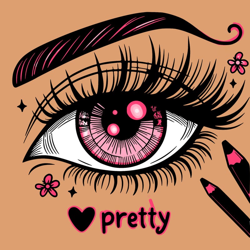 pretty eye