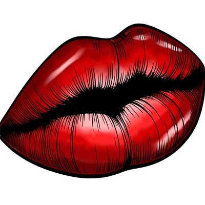 realistic lips