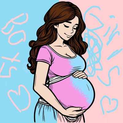 woman heavily pregnant realistic