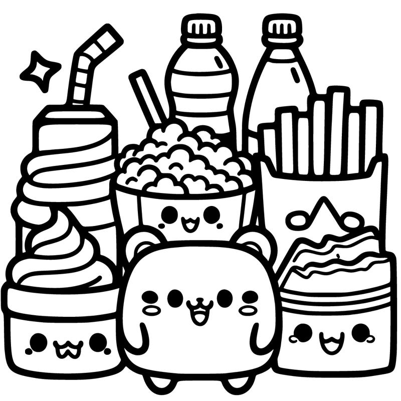 kawaii food easy