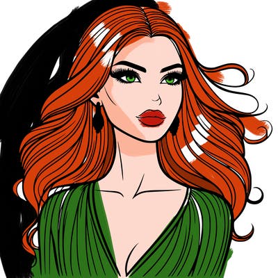 beautiful fashion woman