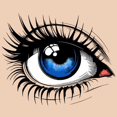 realistic eye