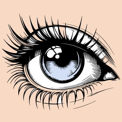 realistic eye