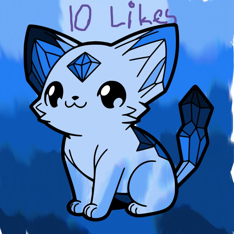crystal kitten