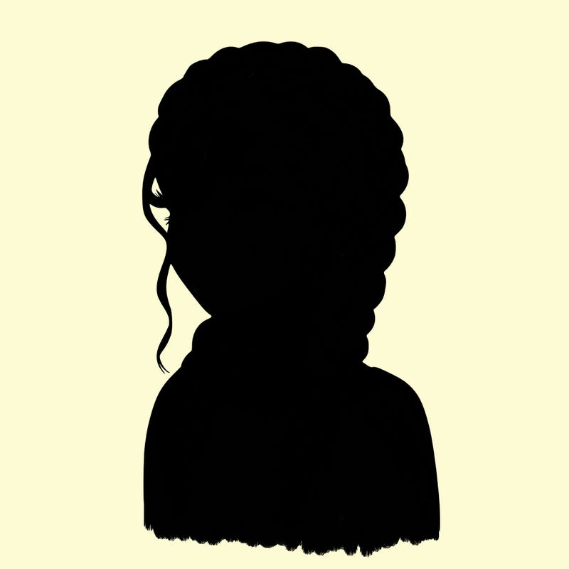 realistic girl with braids