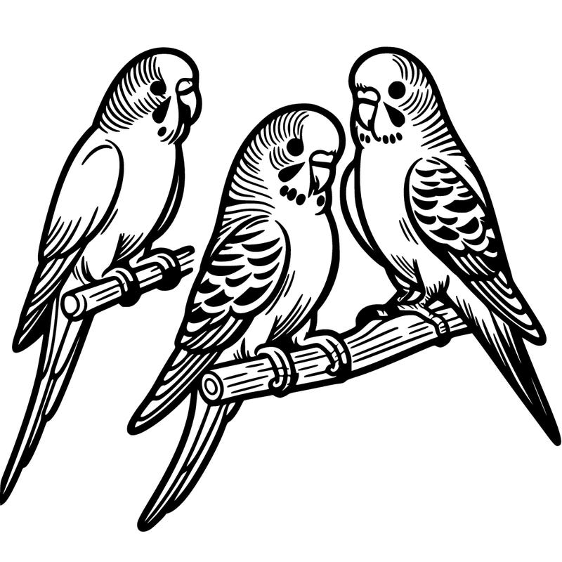 parakeets