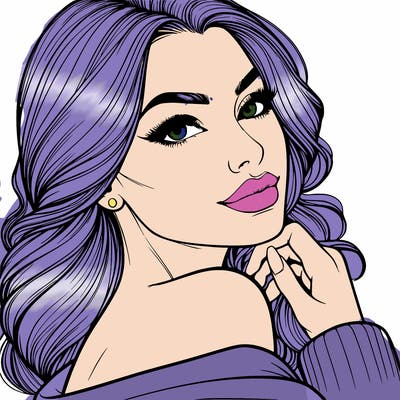 realistic pretty woman