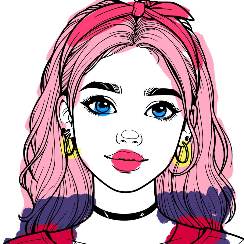 realistic teenage girl