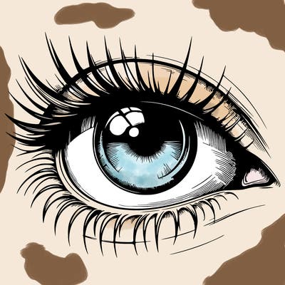 realistic eye