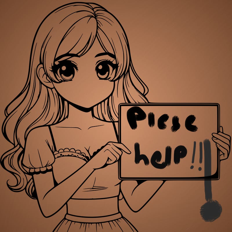 realistic pretty girl holding blank sign