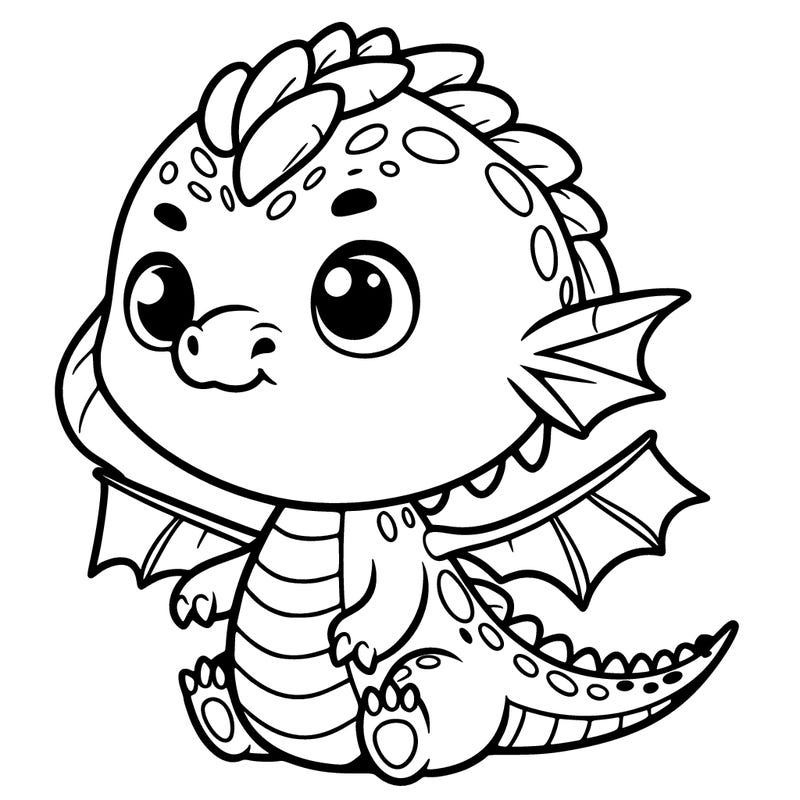 cute baby dragon