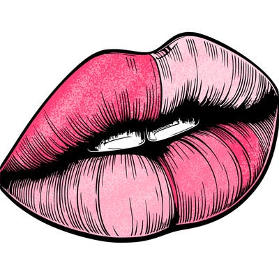 realistic lips