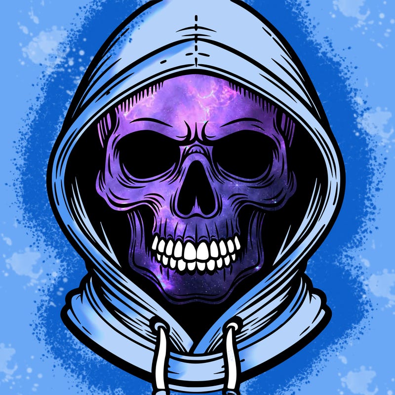 skull hoodie