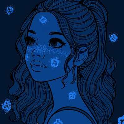 beautiful realistic girl