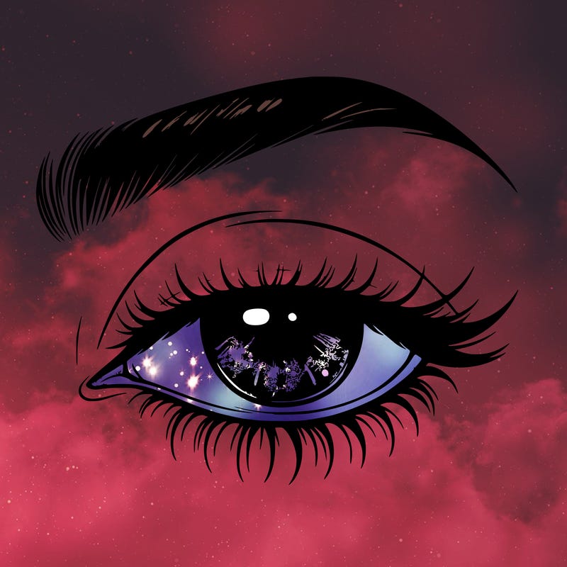 eye closed realistic