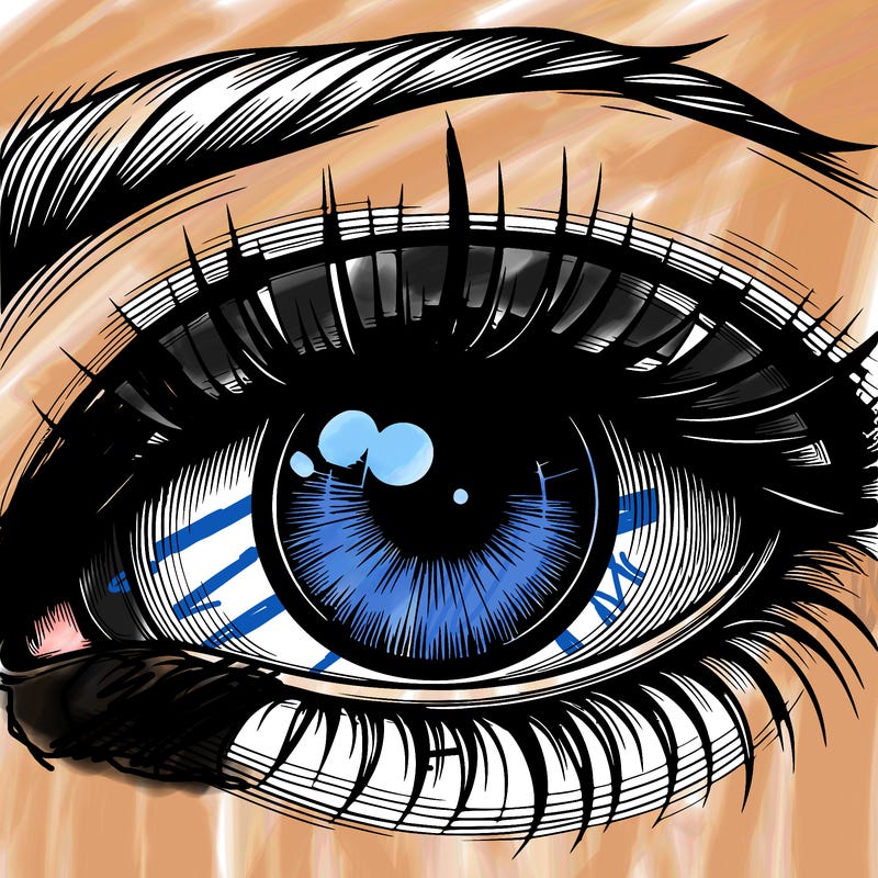 realistic eye