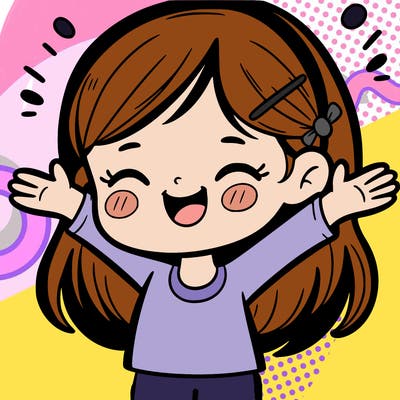 happy girl