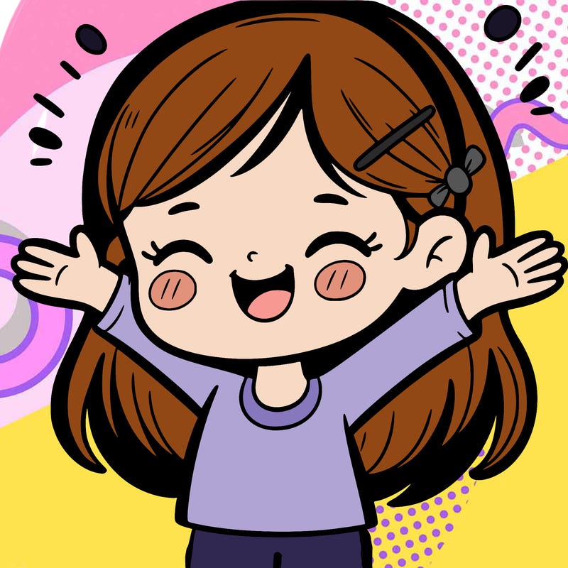 happy girl
