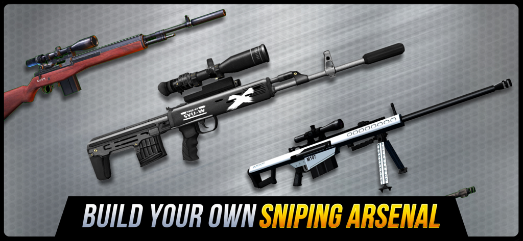 Sniper Honor: 3D Shooting Game - Build your own sniping arsenal with realistic 3D sniper rifles in Sniper Honor.
