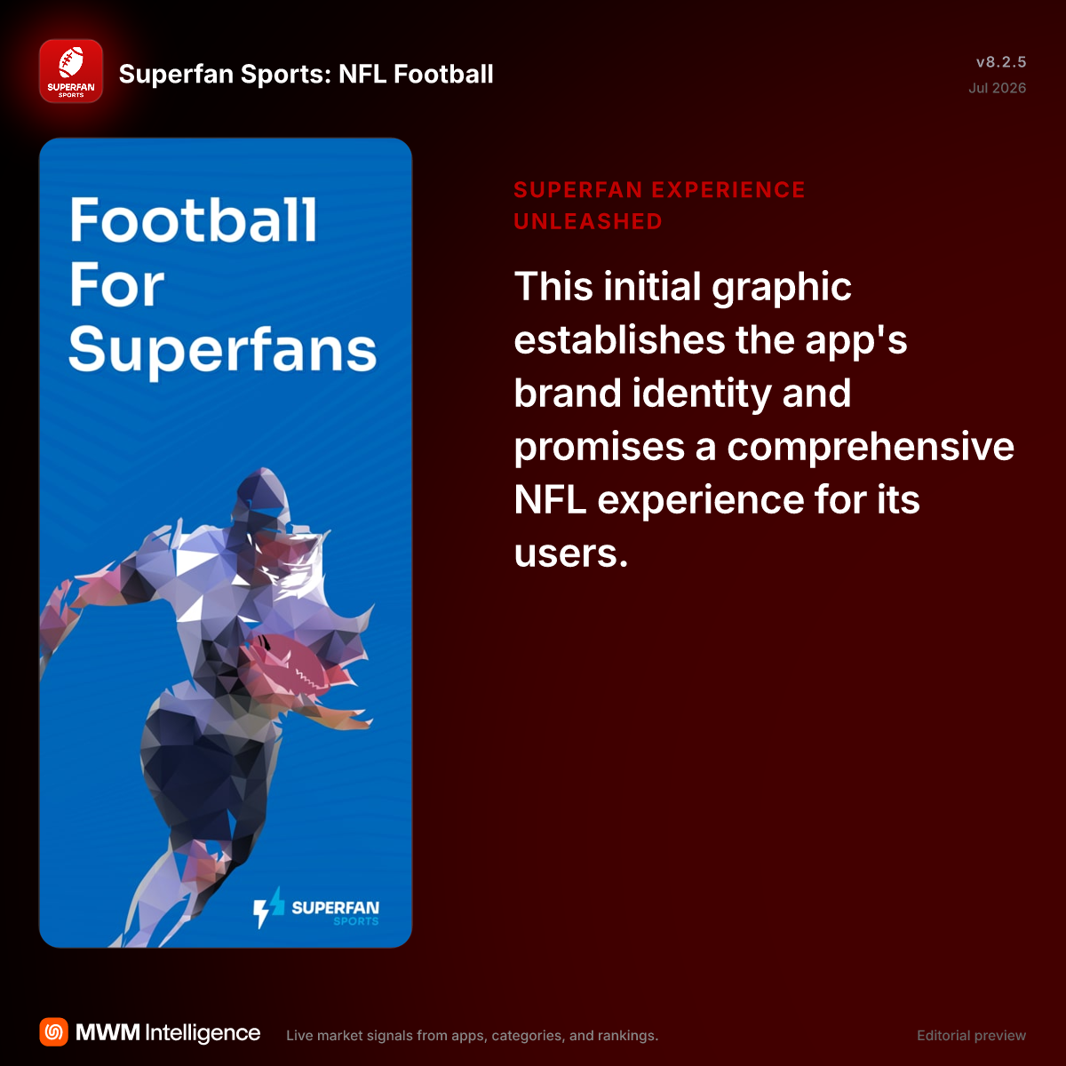 Superfan Sports: NFL Football - Sports App | MWM