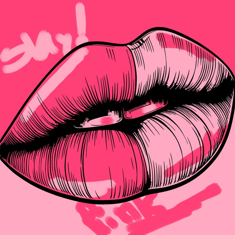 realistic lips