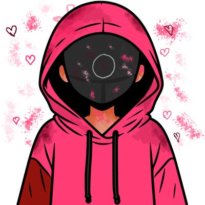 faceless girl in hoodie