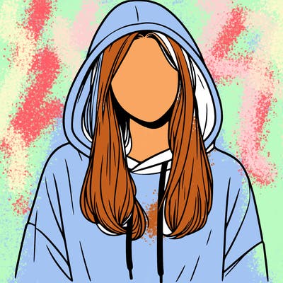 female hoodie.