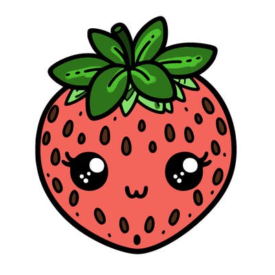 cute strawberry