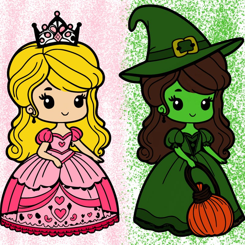 princess as a witch