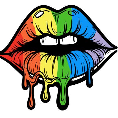 lips that look realistic and drip