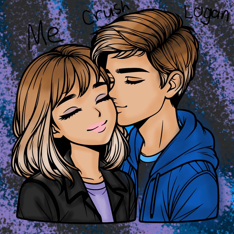 realistic girl and boy  love