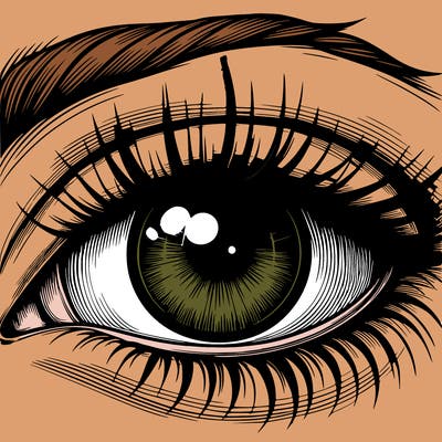 realistic eye