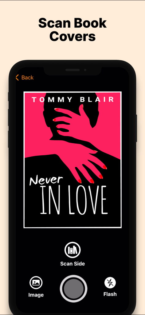 Sumsy: Book Summary & Scanner - Sumsy app interface showing the feature to scan book covers for instant summaries