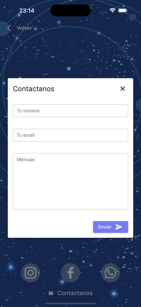 Radio Planet Music FM - Formulaire de contact Radio Planet Music FM avec les champs nom, email et message
