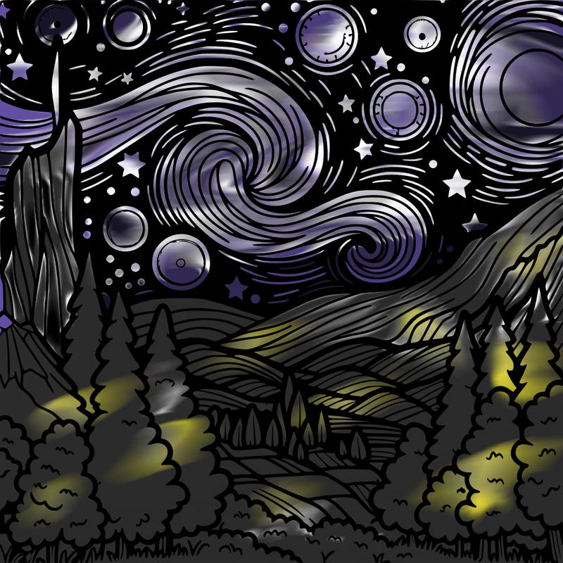starry night serenity