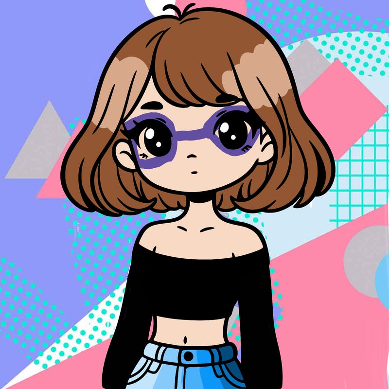 girl in a cute crop top