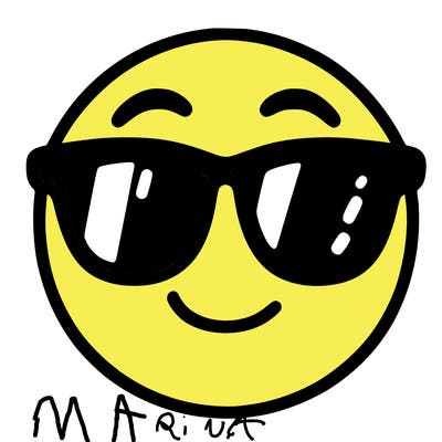 emoji with sunglasses