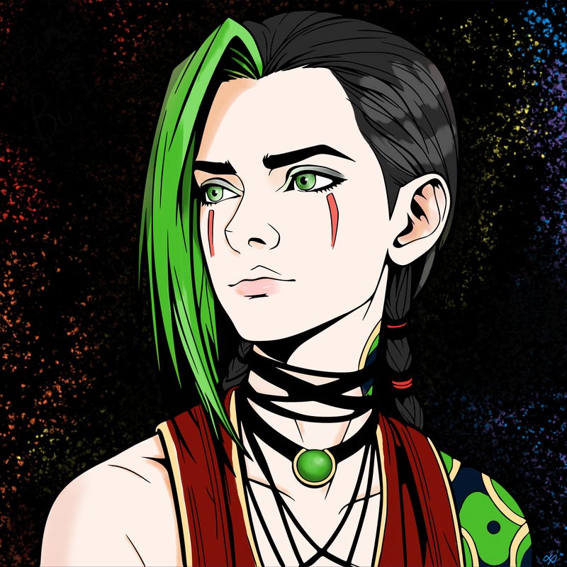 jinx from arcane realistic