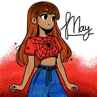 girl in a cute crop top