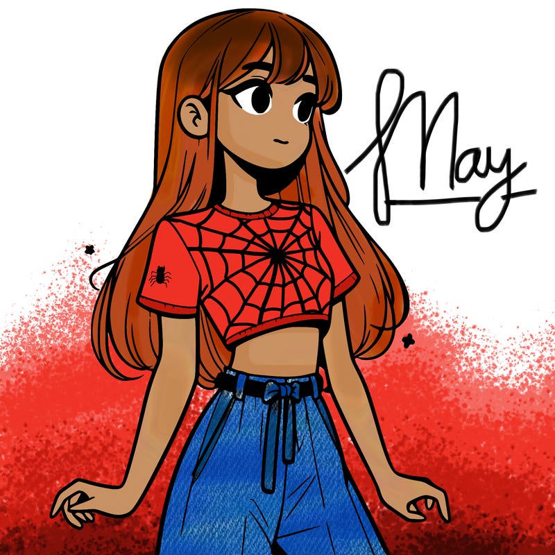 girl in a cute crop top