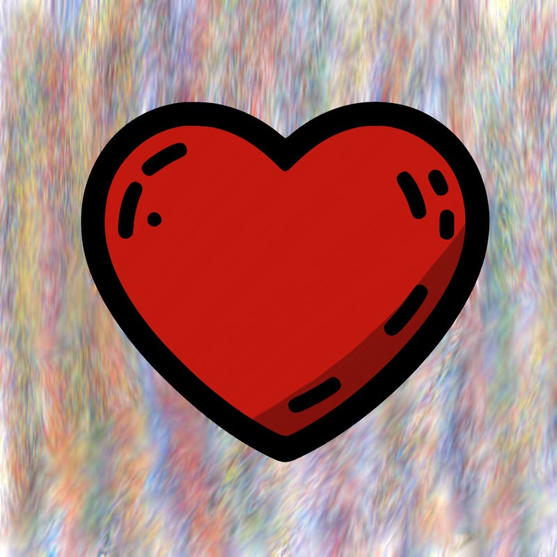 heart with no details