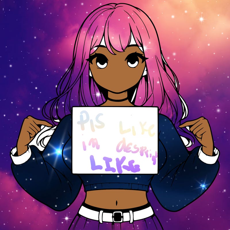 girl holding a blank sign in a long sleeve crop top