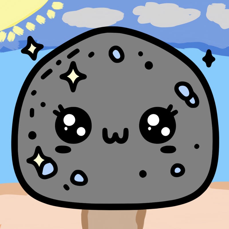 a kawaii rock