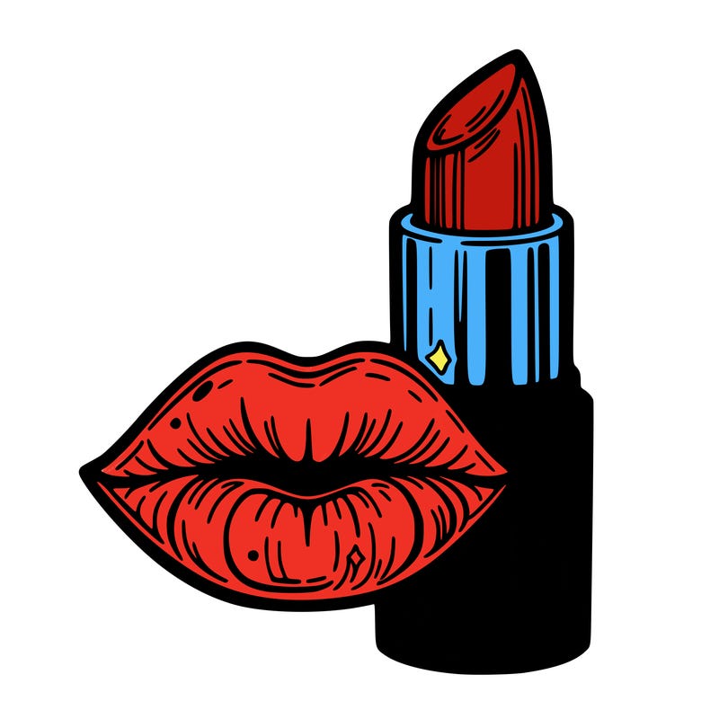 lips and lipstick